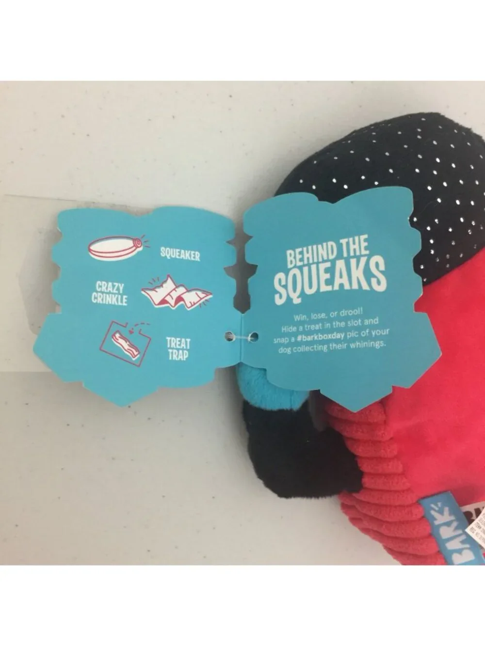 Bark SLOT MUTTCHINE XS/S Plush Squeak Crinkle Dog Toy